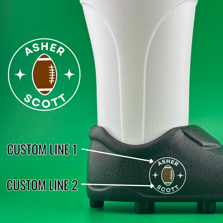 Custom Text - Football Cleat Cup